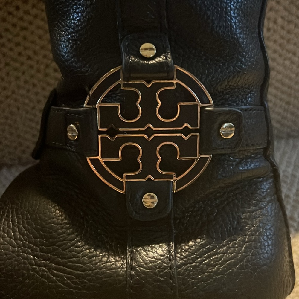 Tory Burch Black Riding Boot- Size 7 - image 6